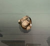 Vintage heavy Silver Ring With Nephrite Jade | Antique & Vintage | Moonee Ponds Antiques | Australia Wide Delivery