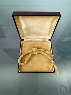 Vintage Christian Dior Rope Knot Gilded Brooch | Antique & Vintage | Moonee Ponds Antiques | Australia Wide Delivery