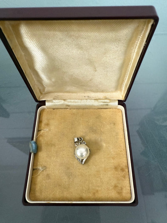 18K Gold Plated Natural Pearl Pendant