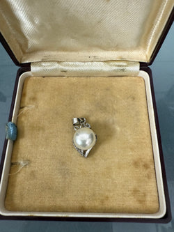 18K Gold Plated Natural Pearl Pendant | Antique & Vintage | Moonee Ponds Antiques | Australia Wide Delivery