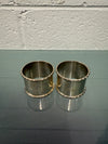 Vintage Pair Silver (800) Serviette Rings | Antique & Vintage | Moonee Ponds Antiques | Australia Wide Delivery