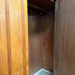 Antique Victorian Huon Pine Bedroom Suite Includes Dressing Table, Wardrobe & Chest of Drawers