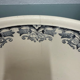 Antique Hand Painted Bowl Circa 1880's