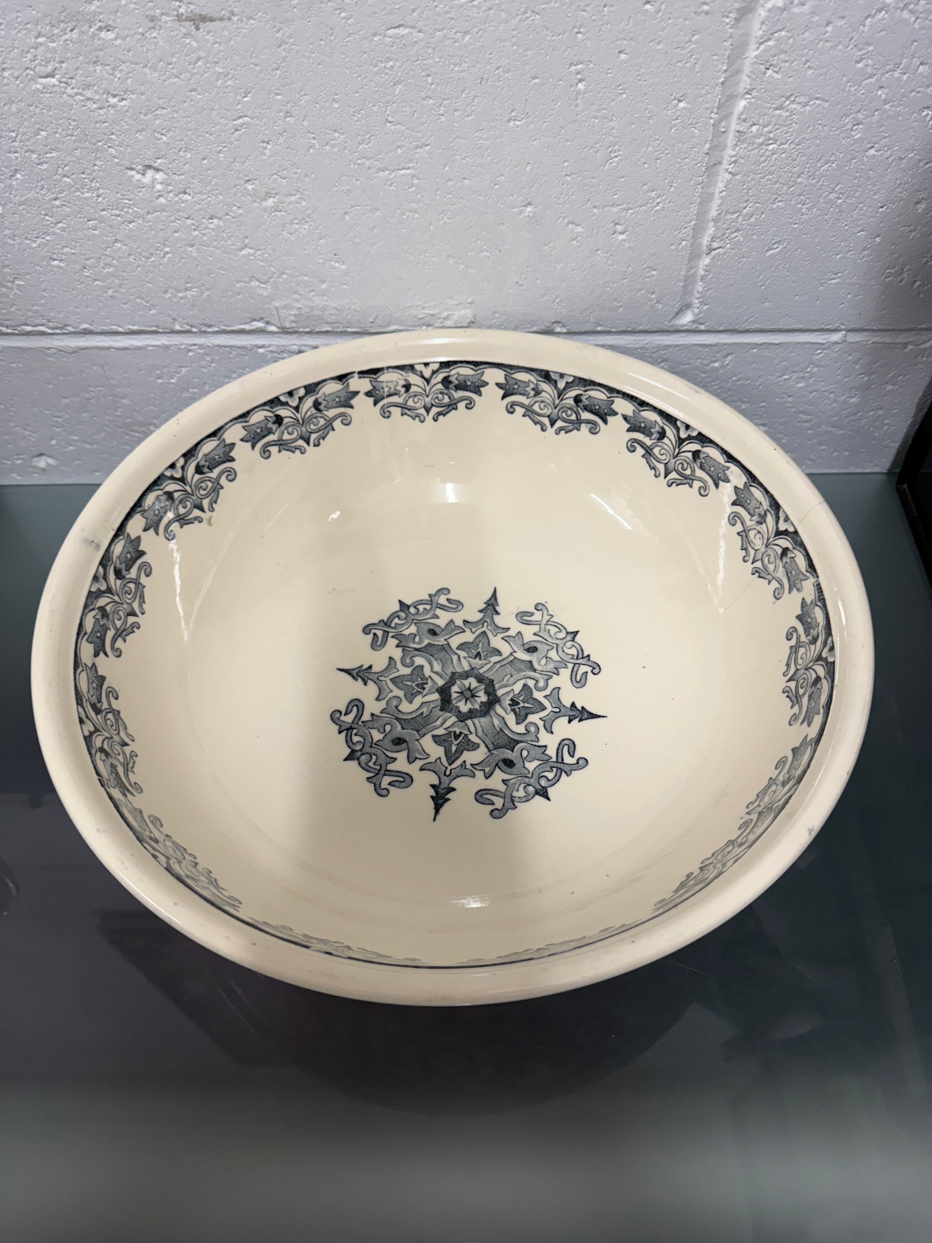 Antique Hand Painted Bowl Circa 1880's | Antique & Vintage | Moonee Ponds Antiques | Australia Wide Delivery