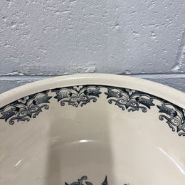 Antique Hand Painted Bowl Circa 1880's