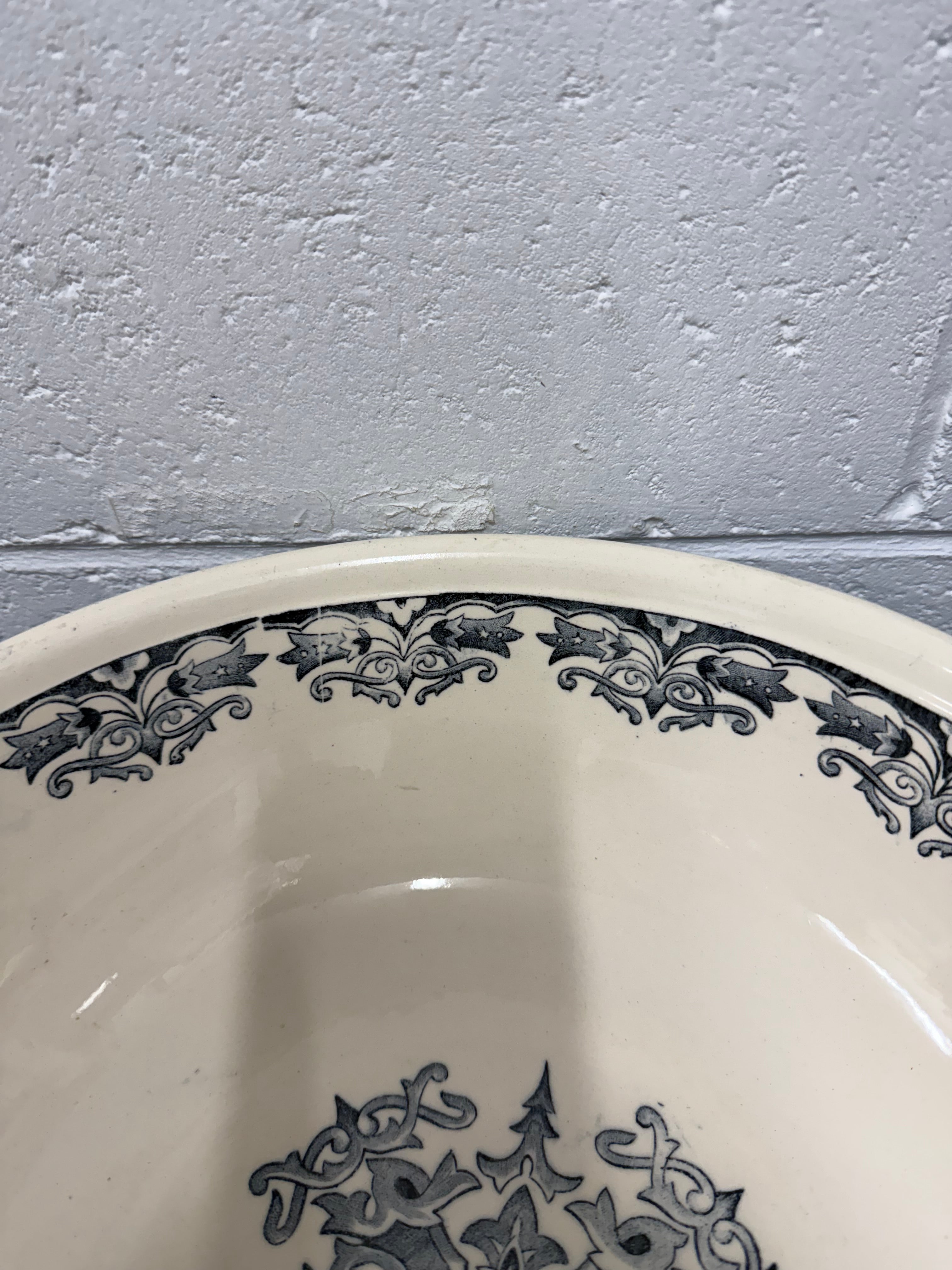 Antique Hand Painted Bowl Circa 1880's | Antique & Vintage | Moonee Ponds Antiques | Australia Wide Delivery