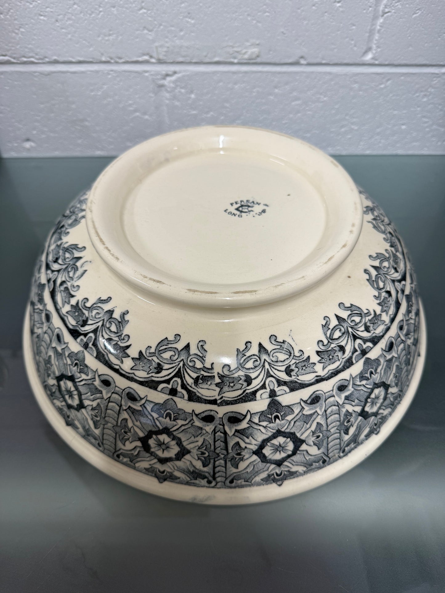 Antique Hand Painted Bowl Circa 1880's