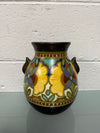 Hand Painted Gouda Vase Signed "Madeleine" | Antique & Vintage | Moonee Ponds Antiques | Australia Wide Delivery