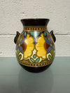 Hand Painted Gouda Vase Signed "Madeleine" | Antique & Vintage | Moonee Ponds Antiques | Australia Wide Delivery