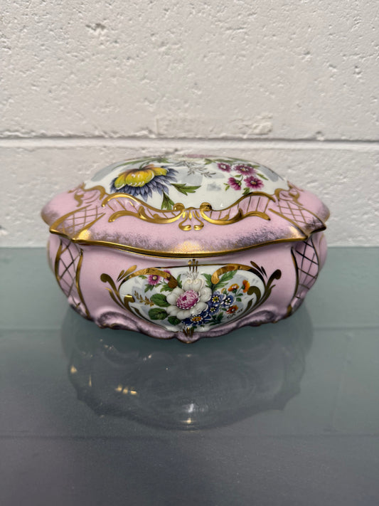 Large Early Vintage Limoges Trinket/Jewellery Box