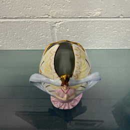 Art Nouveau Dresden PMP Style Vase Handpainted
