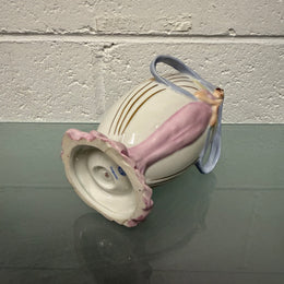 Art Nouveau Dresden PMP Style Vase Handpainted