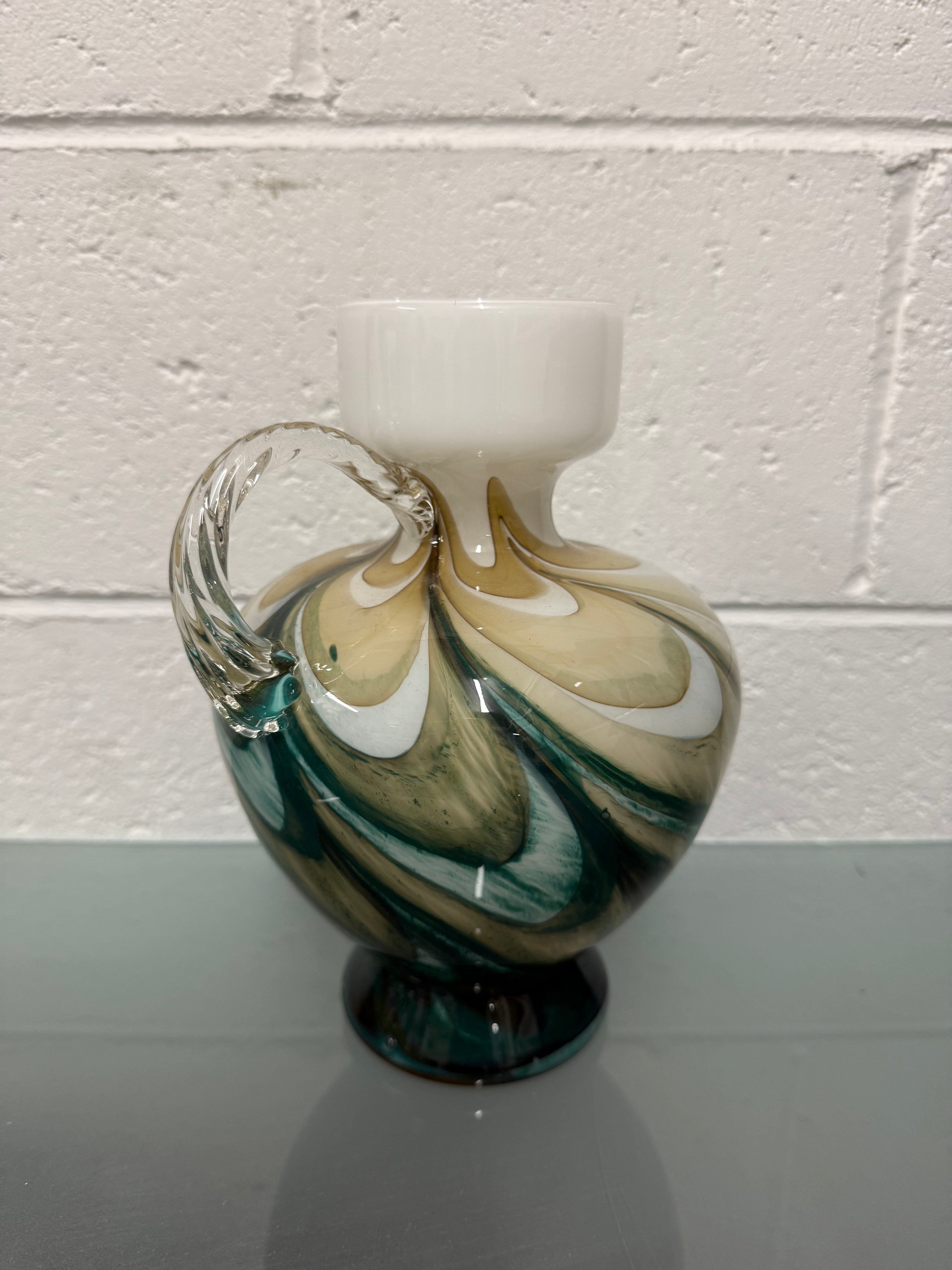 Vintage Italian Murano Glass Pitcher