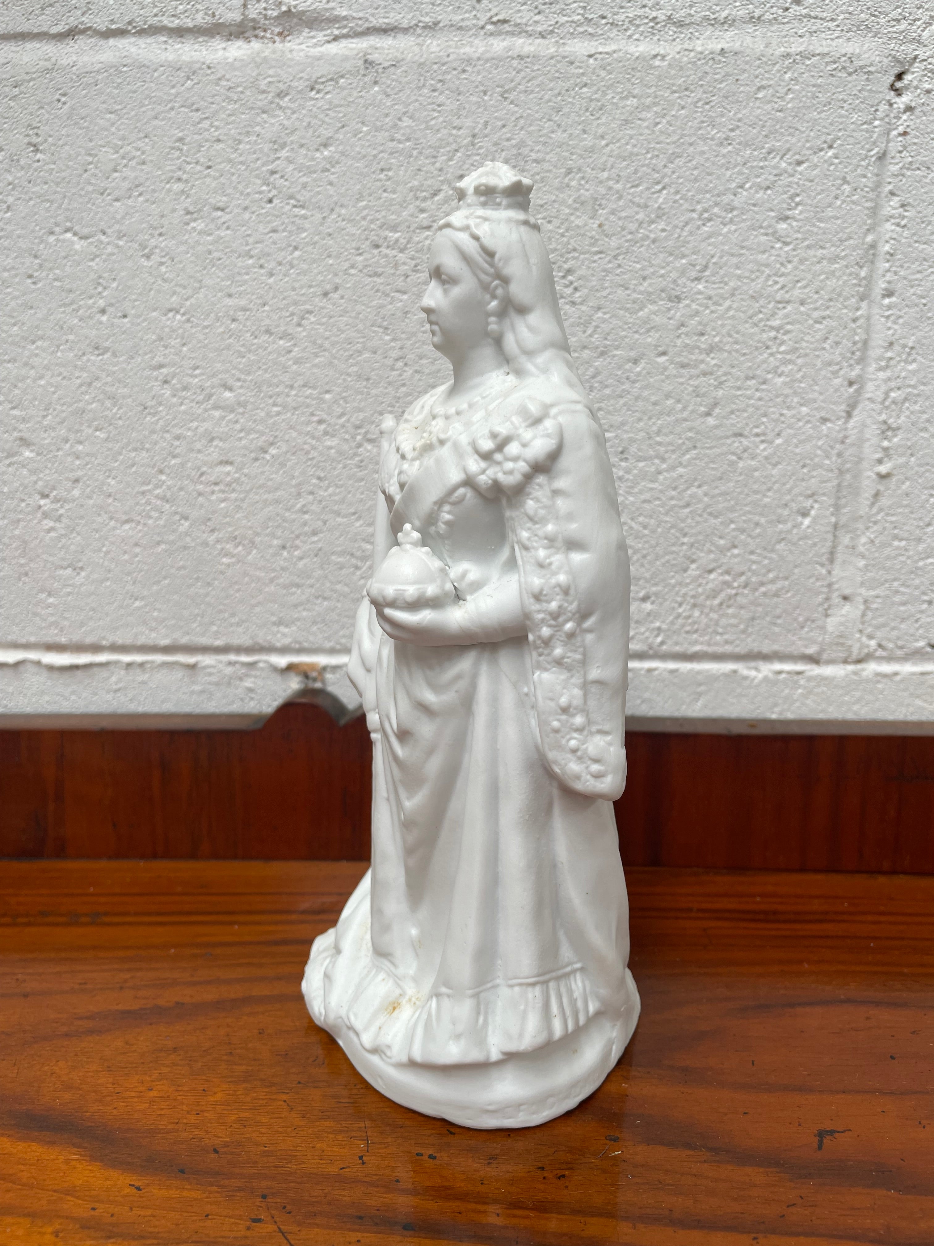 Queen Victoria Parian Ware Figure | Antique & Vintage | Moonee Ponds Antiques | Australia Wide Delivery