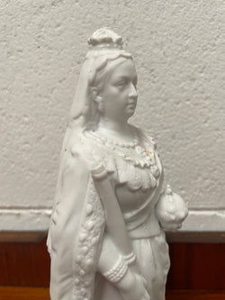 Queen Victoria Parian Ware Figure | Antique & Vintage | Moonee Ponds Antiques | Australia Wide Delivery