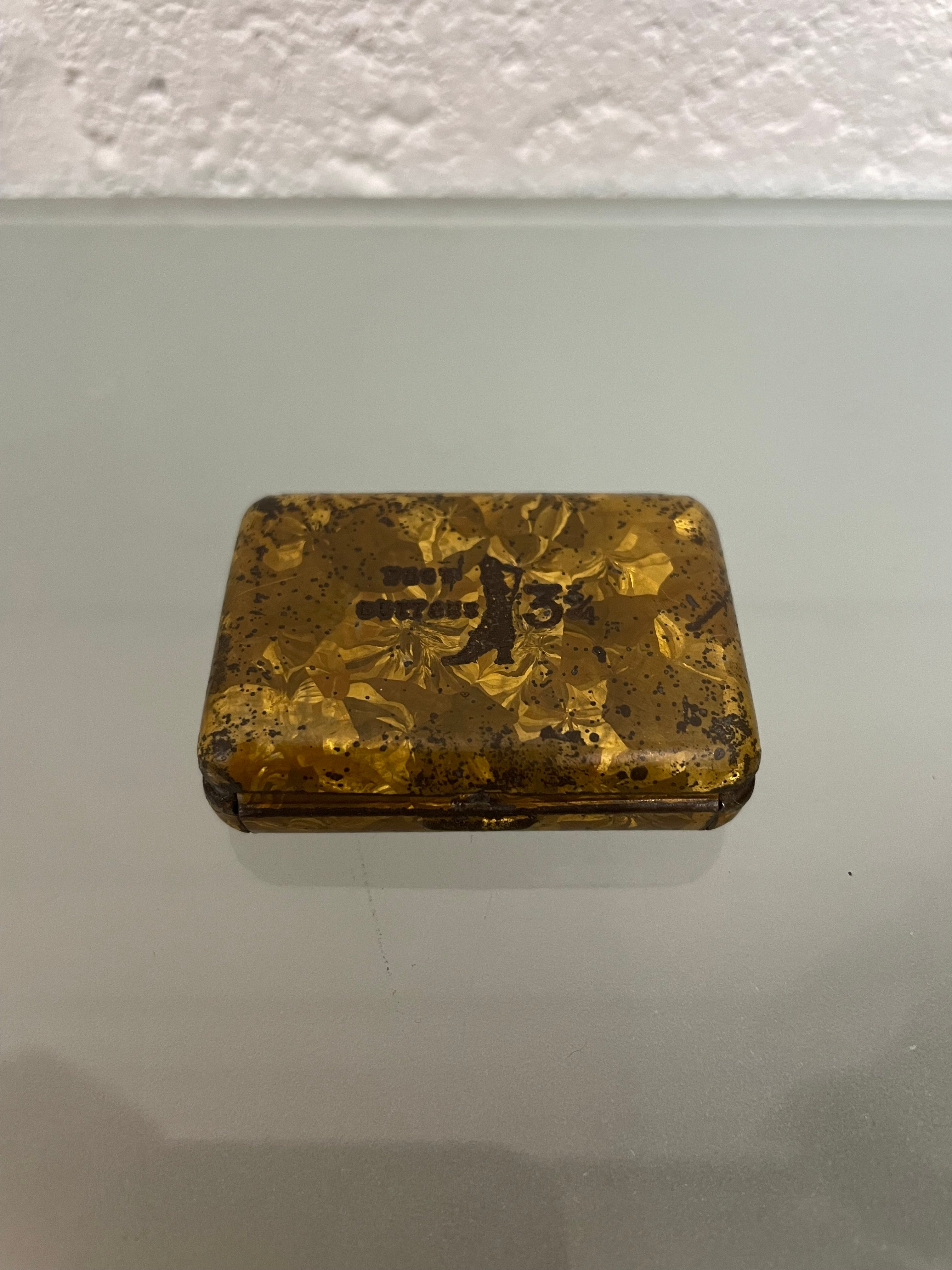 Victorian Janncke's Patent Metal Box | Antique & Vintage | Moonee Ponds Antiques | Australia Wide