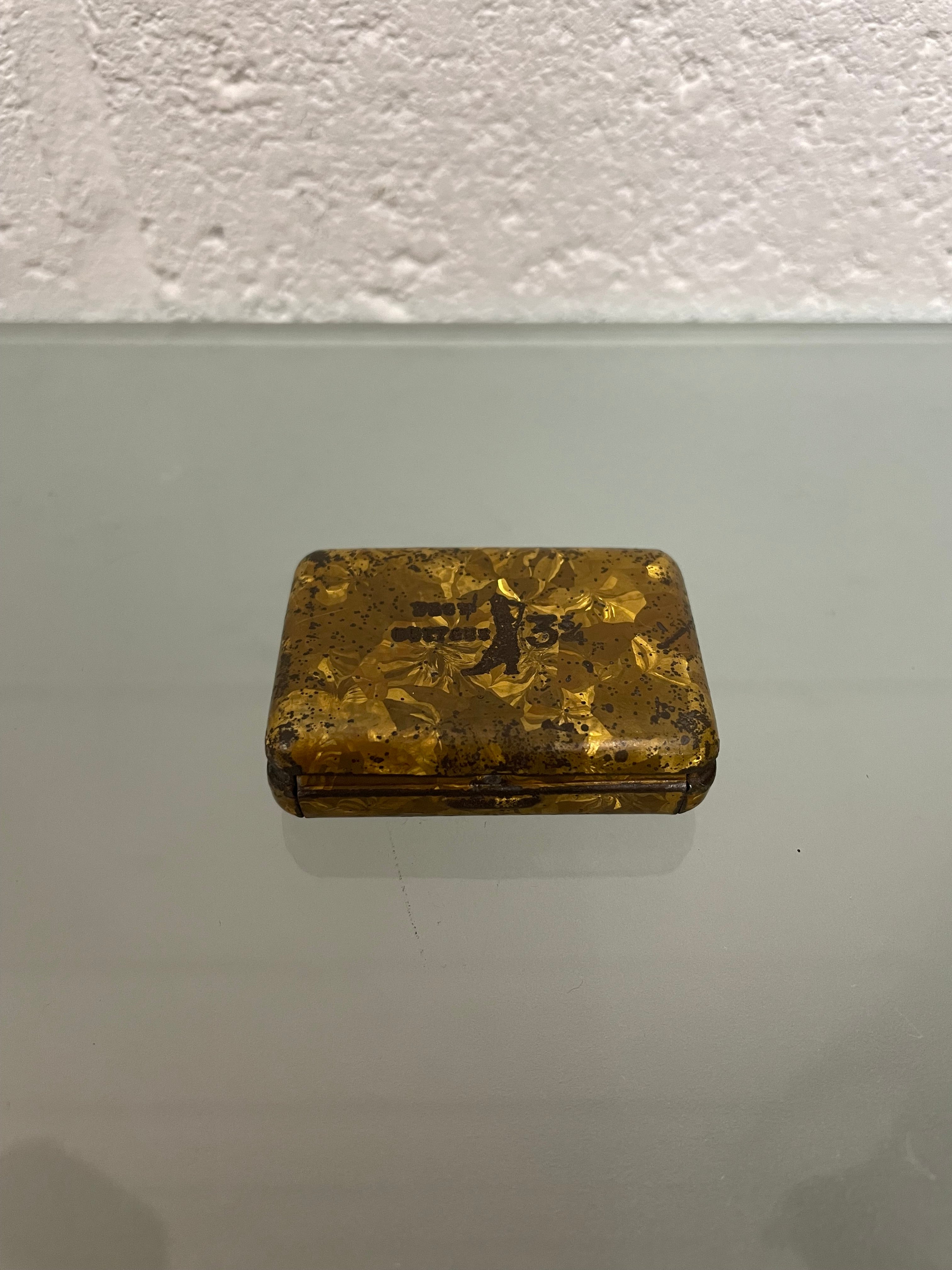 Victorian Janncke's Patent Metal Box | Antique & Vintage | Moonee Ponds Antiques | Australia Wide