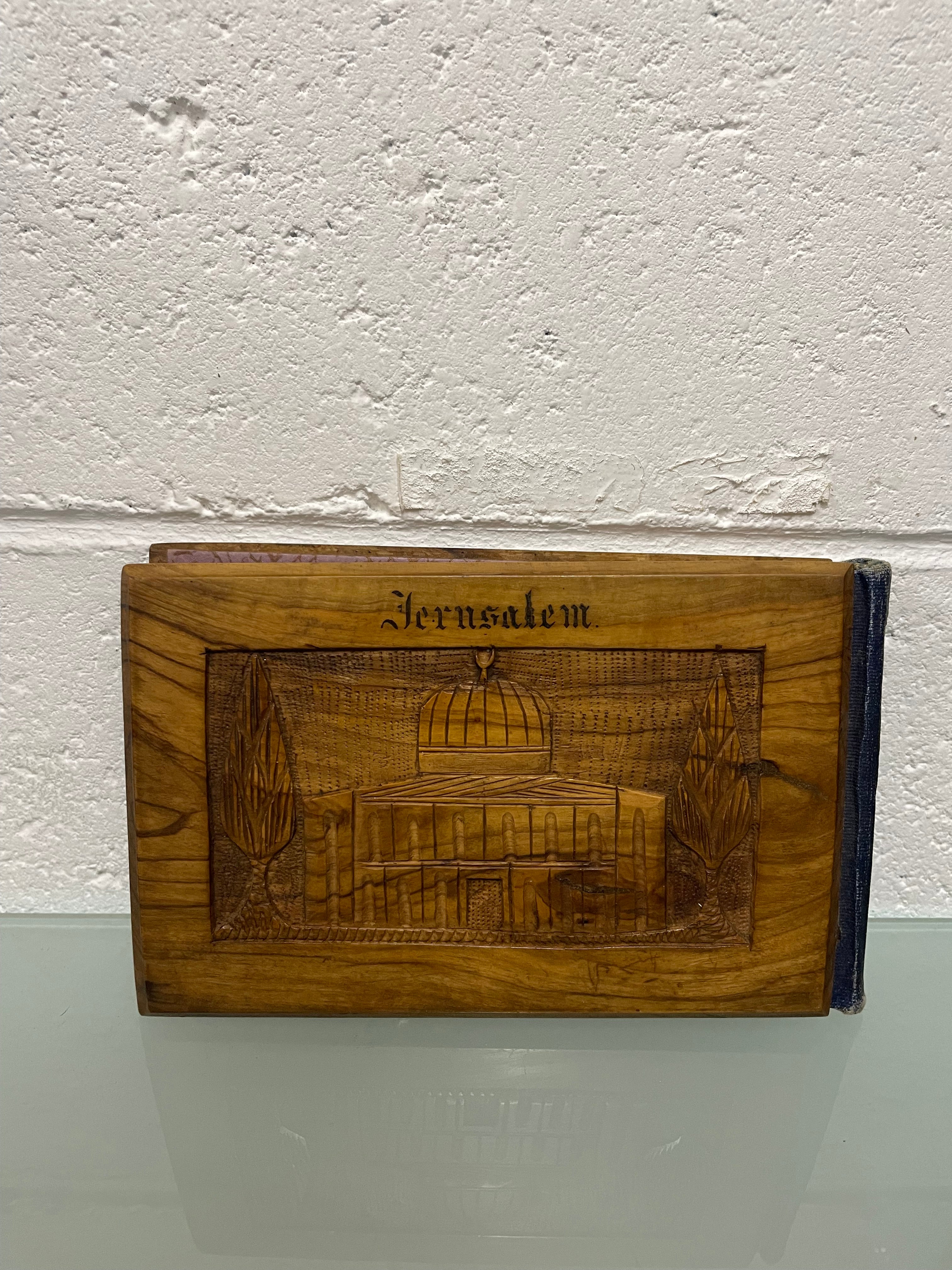 Antique Souvenir Book Of Jerusalem