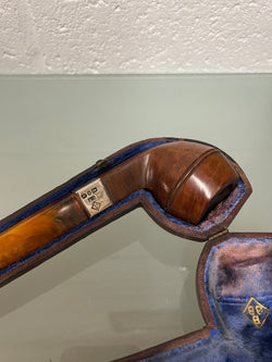 Rare Large Smokers Pipe In Original Case | Antique & Vintage | Moonee Ponds Antiques | Australia Wide Delivery