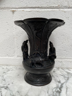 Antique Bronze Gu Form Vase | Antique & Vintage | Moonee Ponds Antiques | Australia Wide Delivery