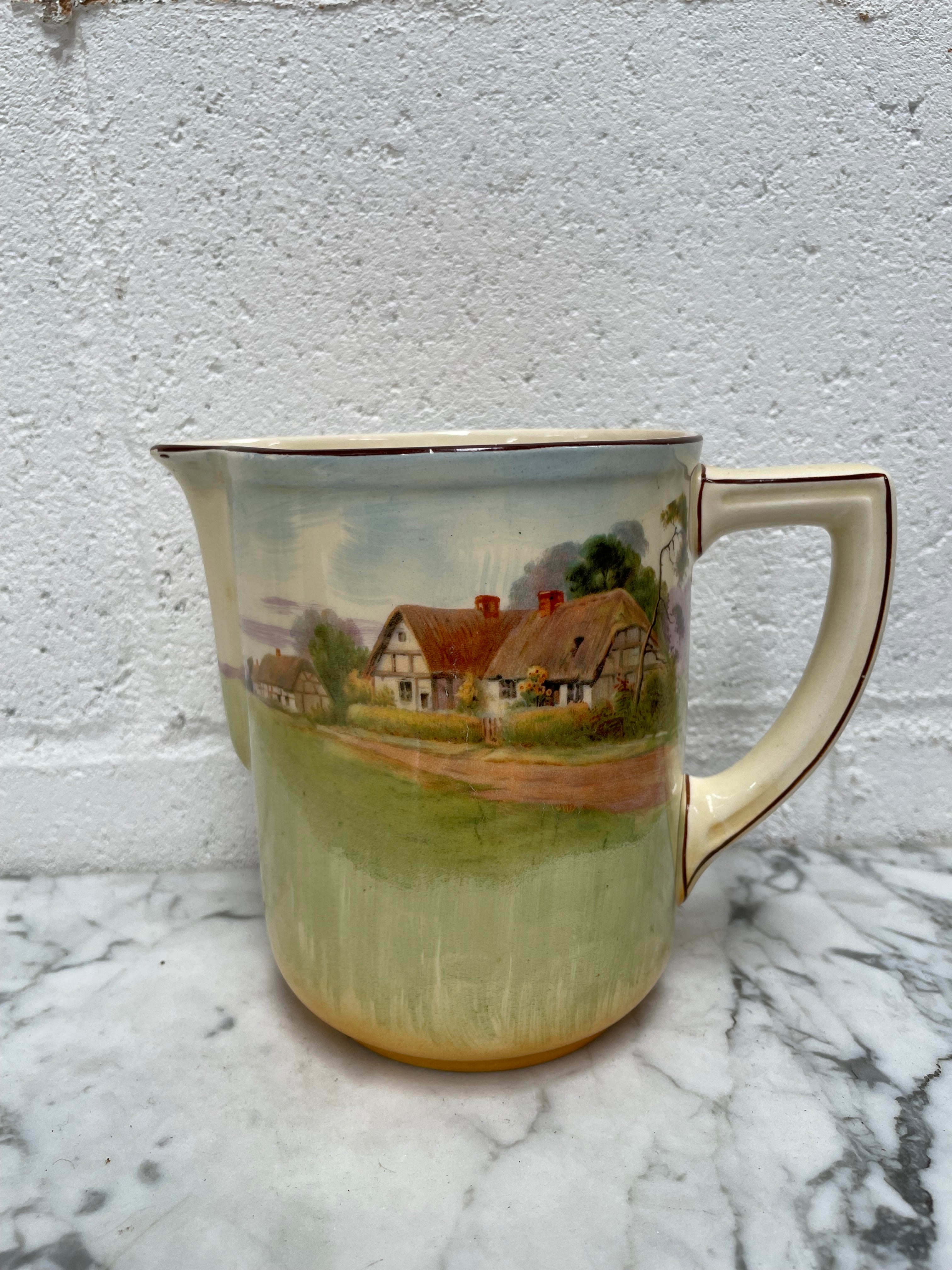 Royal Doulton Decorated Milk Jug