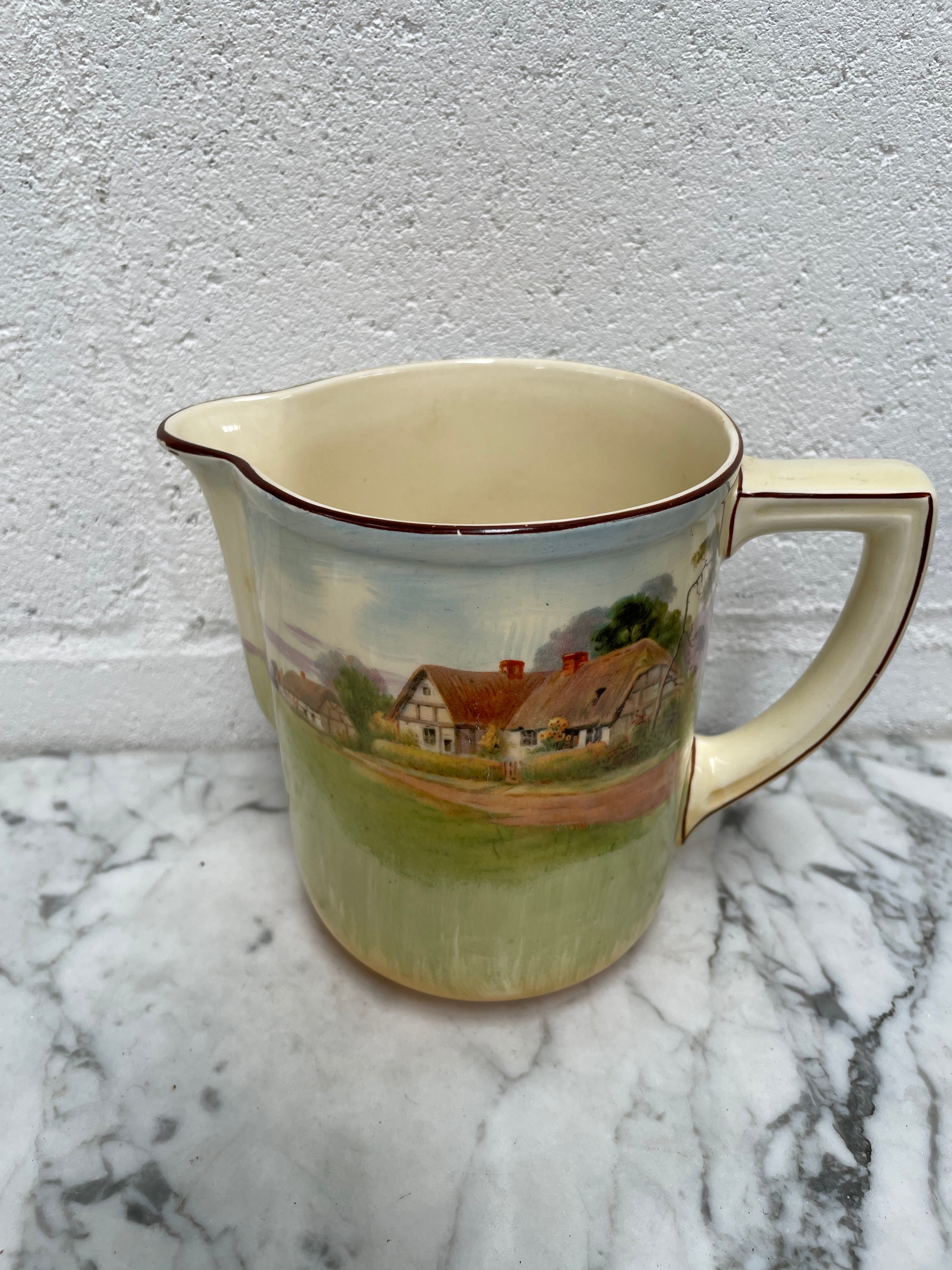 Royal Doulton Decorated Milk Jug | Antique & Vintage | Moonee Ponds Antiques | Australia Wide Delivery
