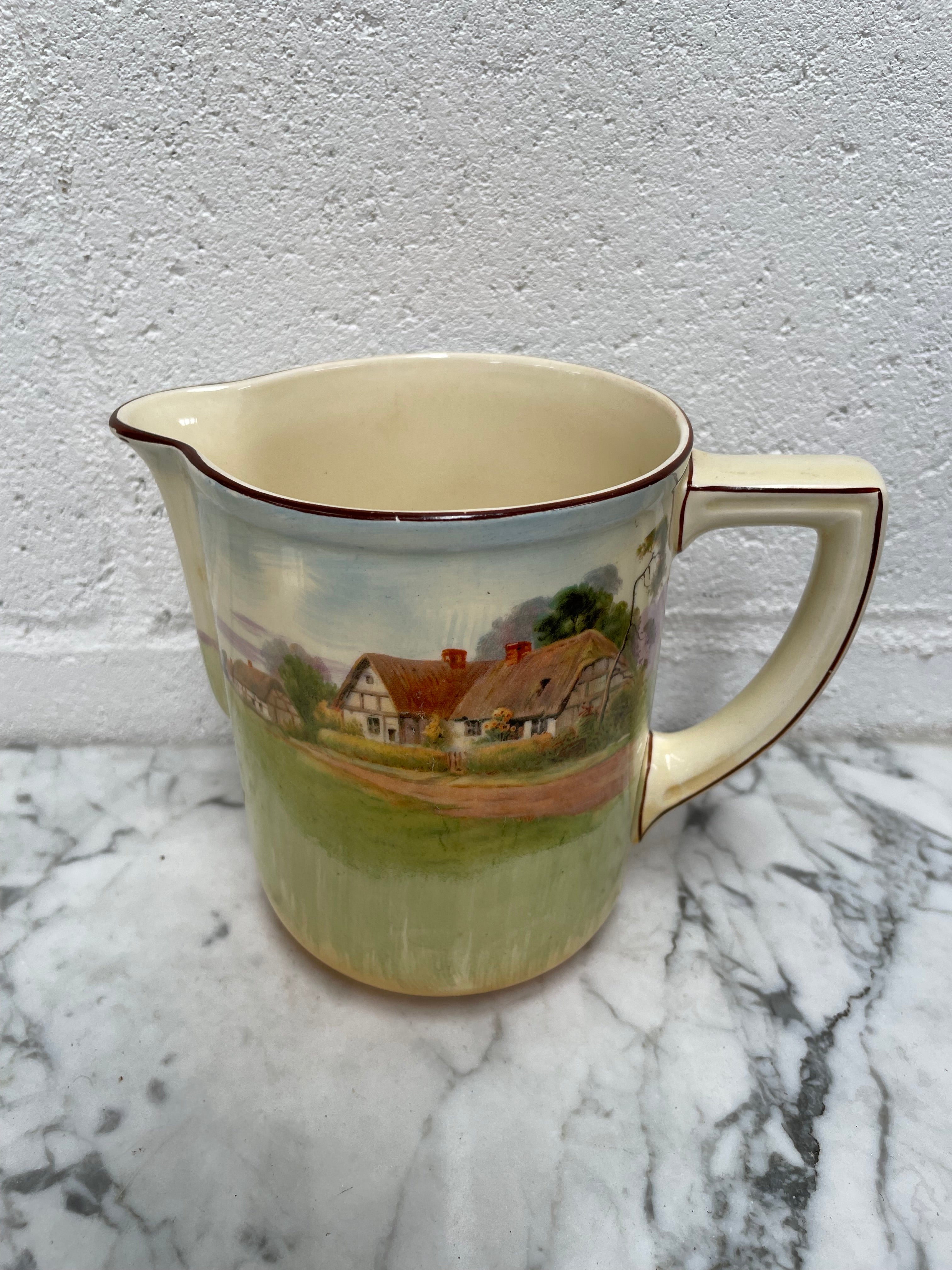 Royal Doulton Decorated Milk Jug | Antique & Vintage | Moonee Ponds Antiques | Australia Wide Delivery