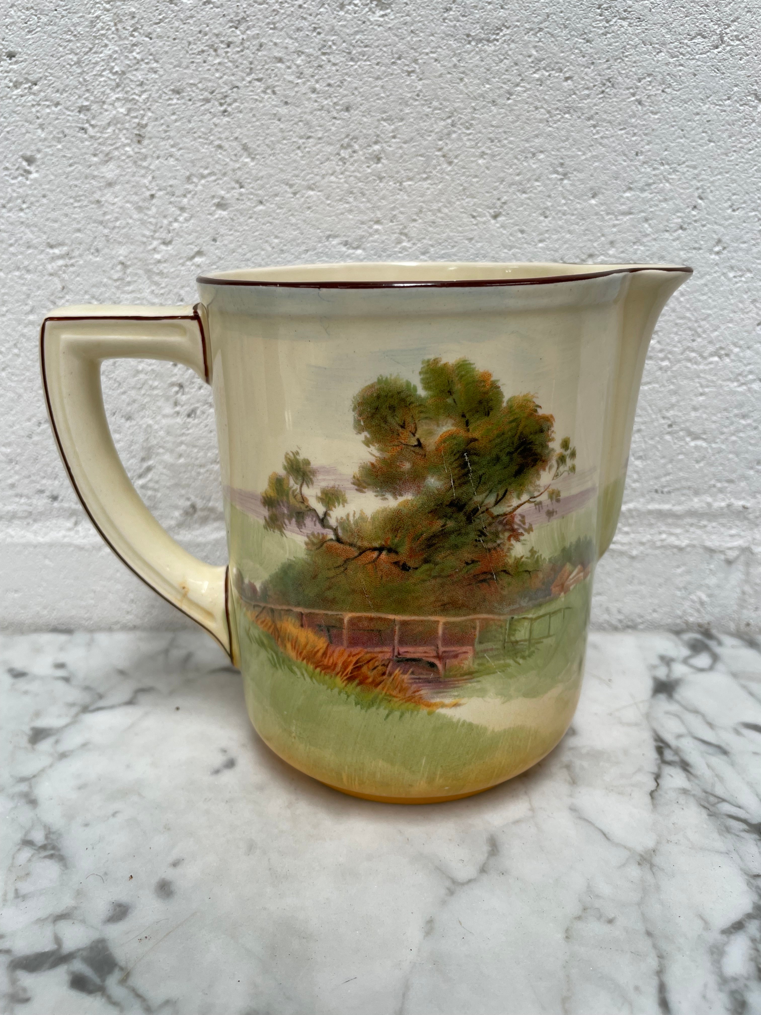 Royal Doulton Decorated Milk Jug | Antique & Vintage | Moonee Ponds Antiques | Australia Wide Delivery