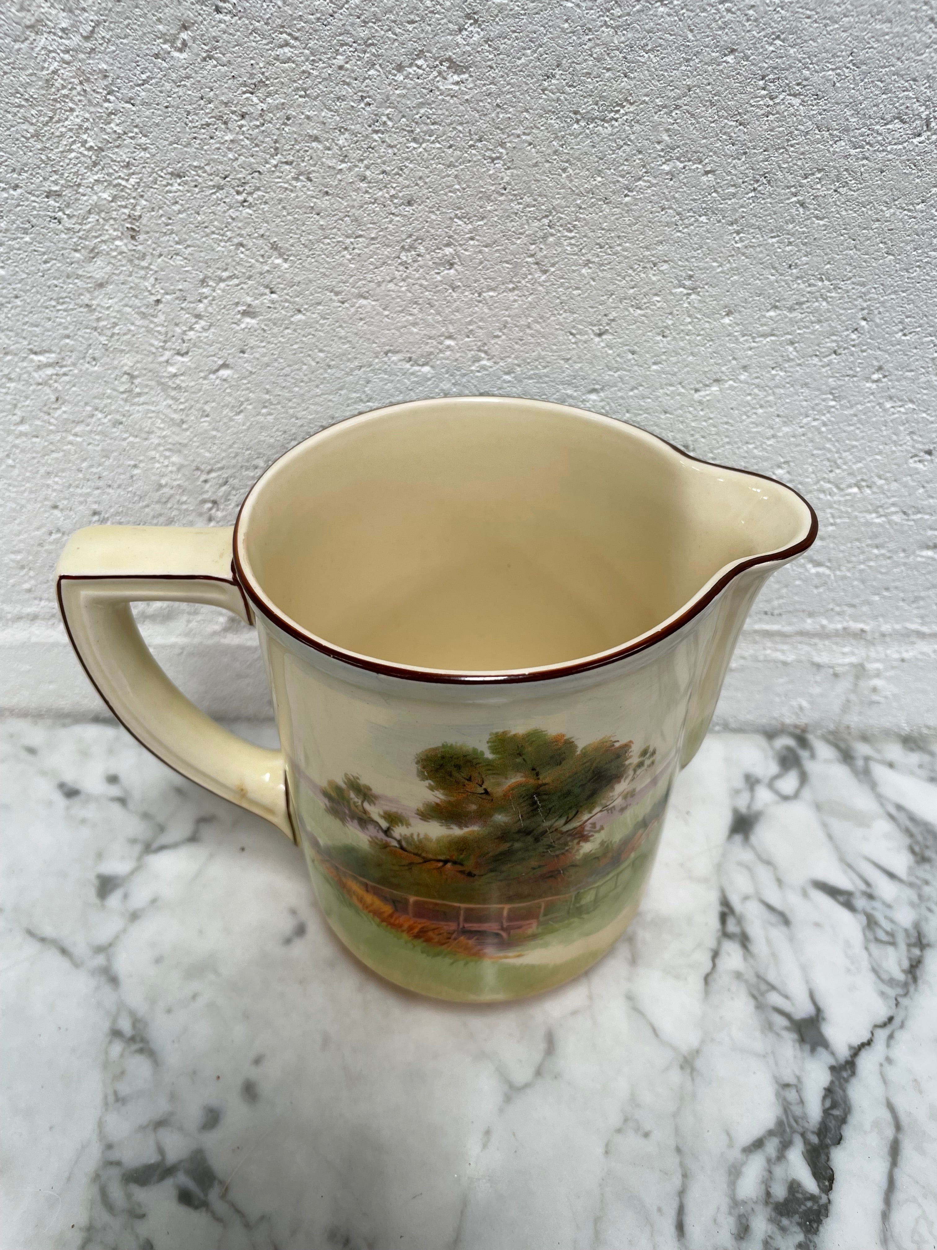 Royal Doulton Decorated Milk Jug | Antique & Vintage | Moonee Ponds Antiques | Australia Wide Delivery