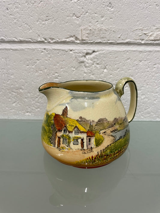 Royal Doulton Decorated Milk Jug