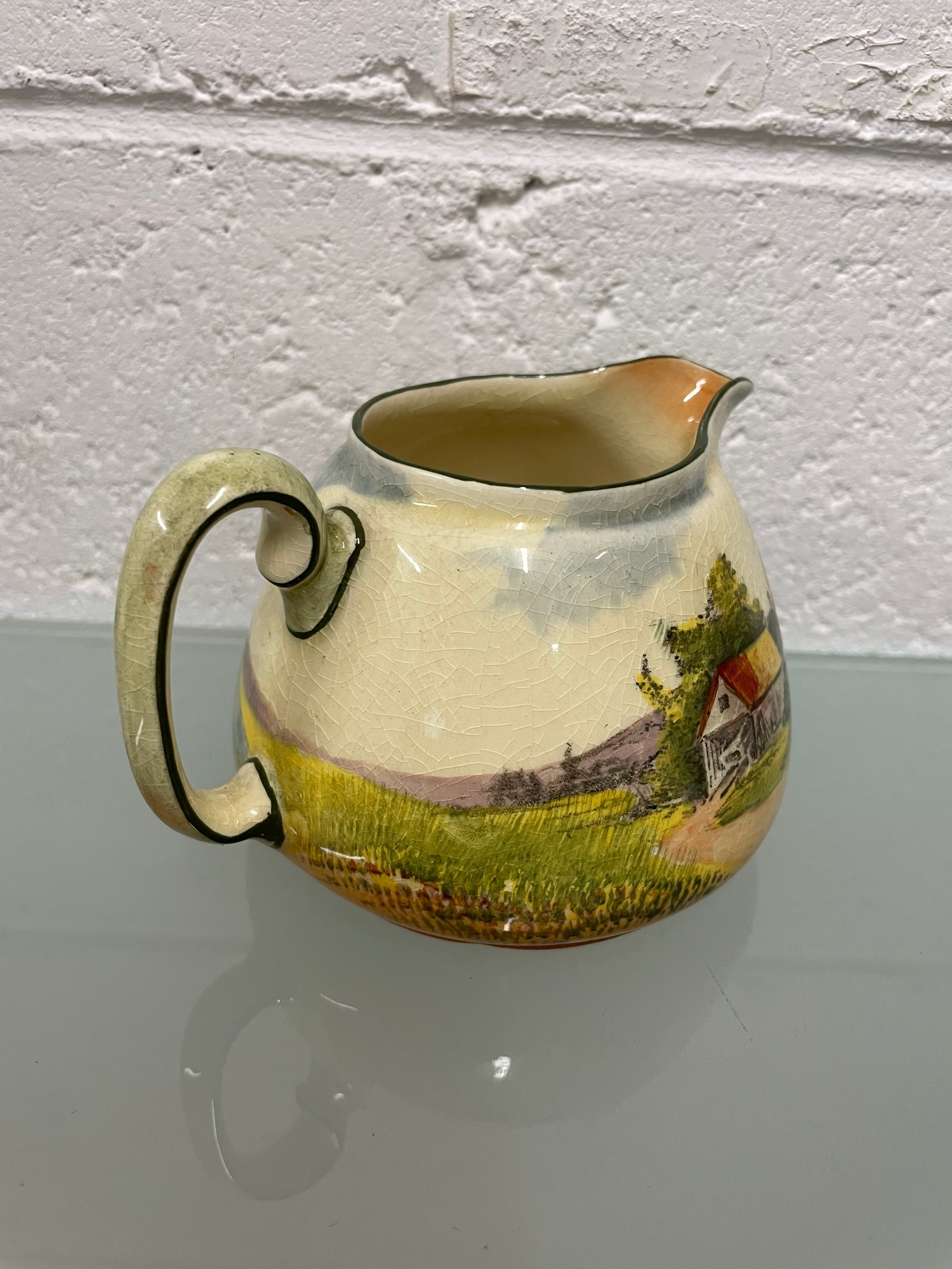 Royal Doulton Decorated Milk Jug | Antique & Vintage | Moonee Ponds Antiques | Australia Wide Delivery