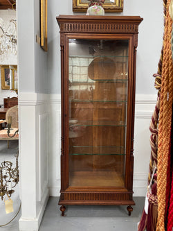 Hard to Find Pair of Antique Walnut Louis XVI Style Vitrines/Display Cabinets | Antique & Vintage | Moonee Ponds Antiques | Australia Wide Delivery