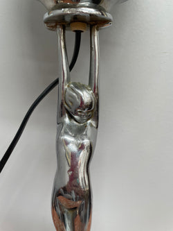 Art Deco "Diana" Chromed Lamp | Antique & Vintage | Moonee Ponds Antiques | Australia Wide Delivery