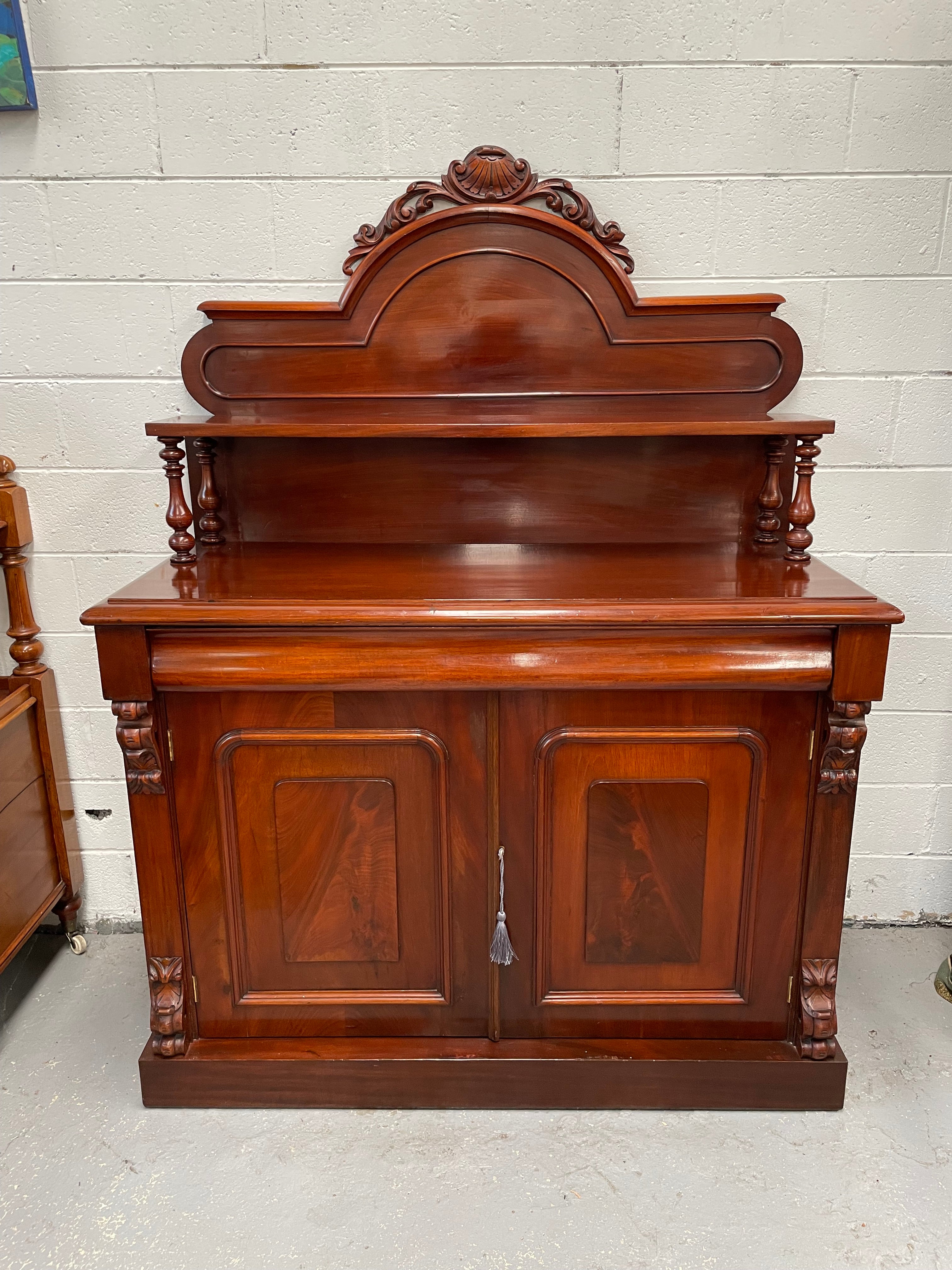 Antique Australian Cedar Sideboard Chiffonier