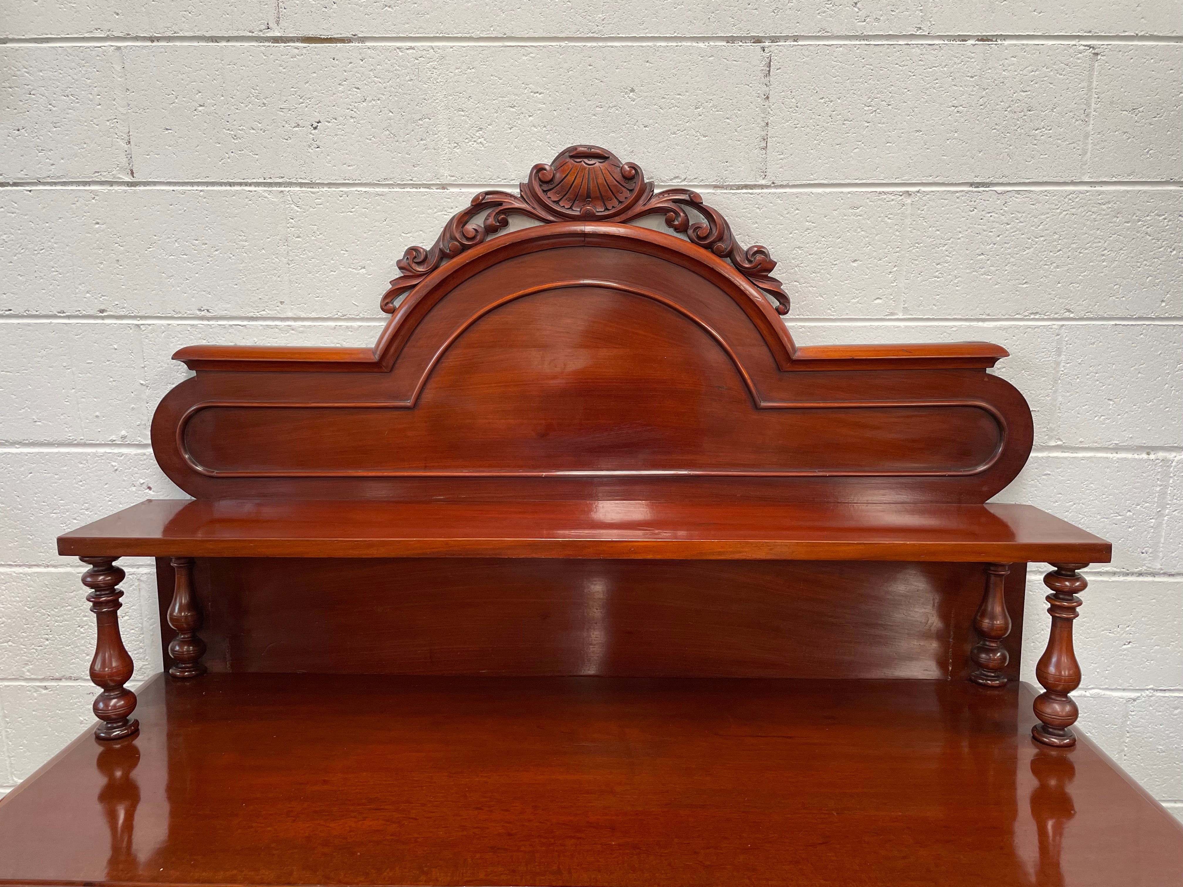 Antique Australian Cedar Sideboard Chiffonier