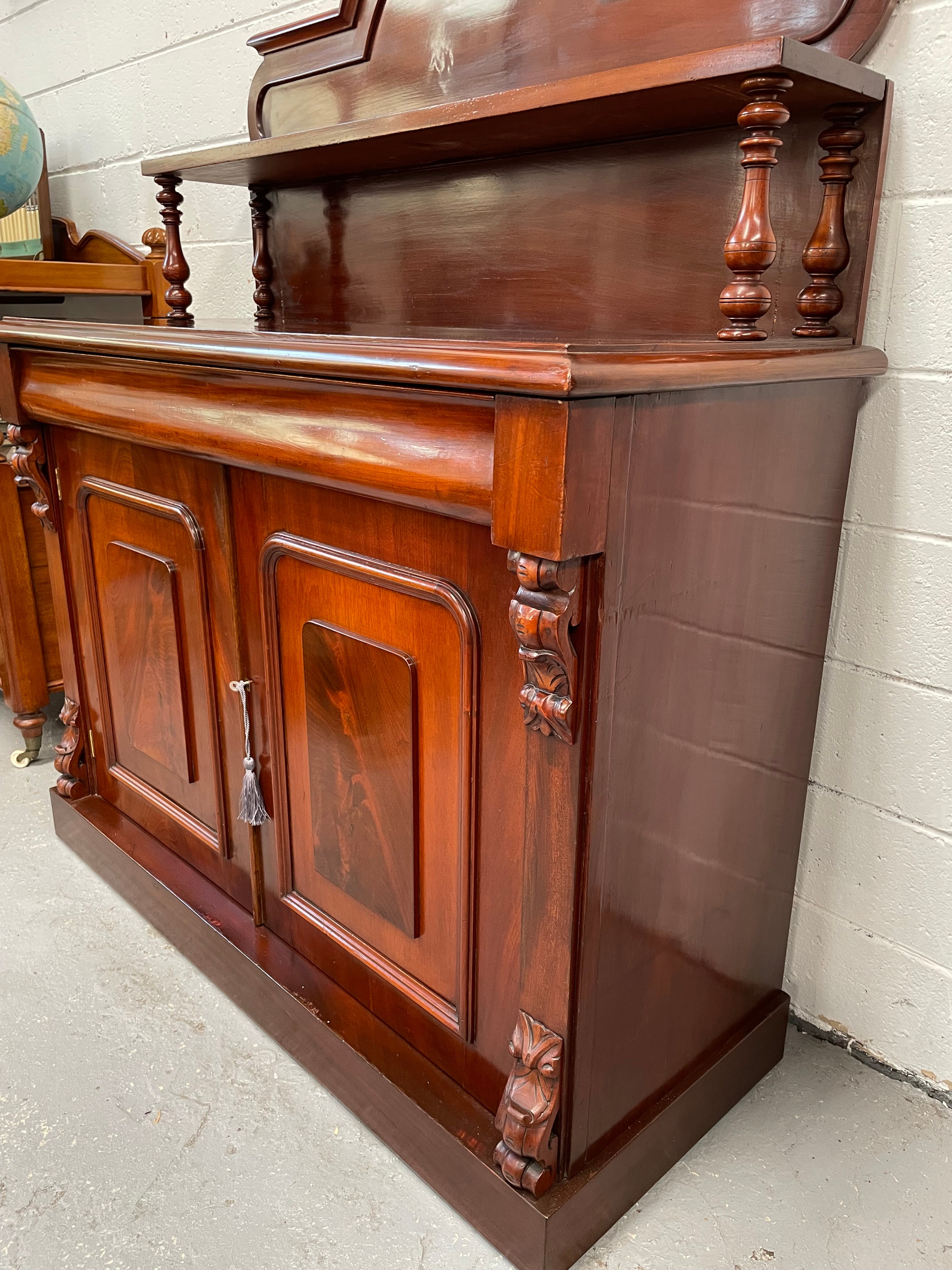 Antique Australian Cedar Sideboard Chiffonier | Antique & Vintage | Moonee Ponds Antiques | Australia Wide Delivery