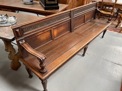 Hard to Find 19th Century French Oak 2.2 Meter Bench Seat | Antique & Vintage | Moonee Ponds Antiques | Australia Wide Delivery