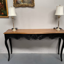 Louis XV Style Long Console Table