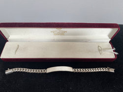 Vintage Sterling Silver Identity Bracelet | Antique & Vintage | Moonee Ponds Antiques | Australia Wide Delivery