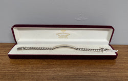 Vintage Sterling Silver Identity Bracelet | Antique & Vintage | Moonee Ponds Antiques | Australia Wide Delivery
