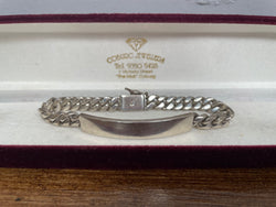 Vintage Sterling Silver Identity Bracelet | Antique & Vintage | Moonee Ponds Antiques | Australia Wide Delivery