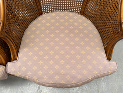 Pair of French Walnut Double Caned Back Chairs | Antique & Vintage | Moonee Ponds Antiques | Australia Wide Delivery