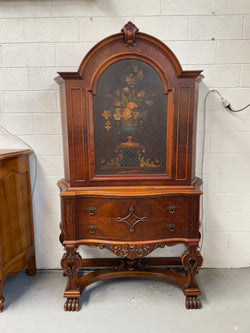 Mid-Century Mahogany Cabinet by Grand Rapids Furniture Co | Antique & Vintage | Moonee Ponds Antiques | Australia Wide Delivery