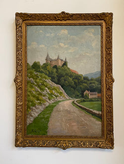 Framed Landscape Oil Sourced From France | Antique & Vintage | Moonee Ponds Antiques | Australia Wide Delivery