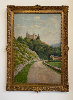 Framed Landscape Oil Sourced From France | Antique & Vintage | Moonee Ponds Antiques | Australia Wide Delivery