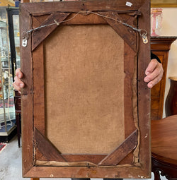 Framed Landscape Oil Sourced From France | Antique & Vintage | Moonee Ponds Antiques | Australia Wide Delivery