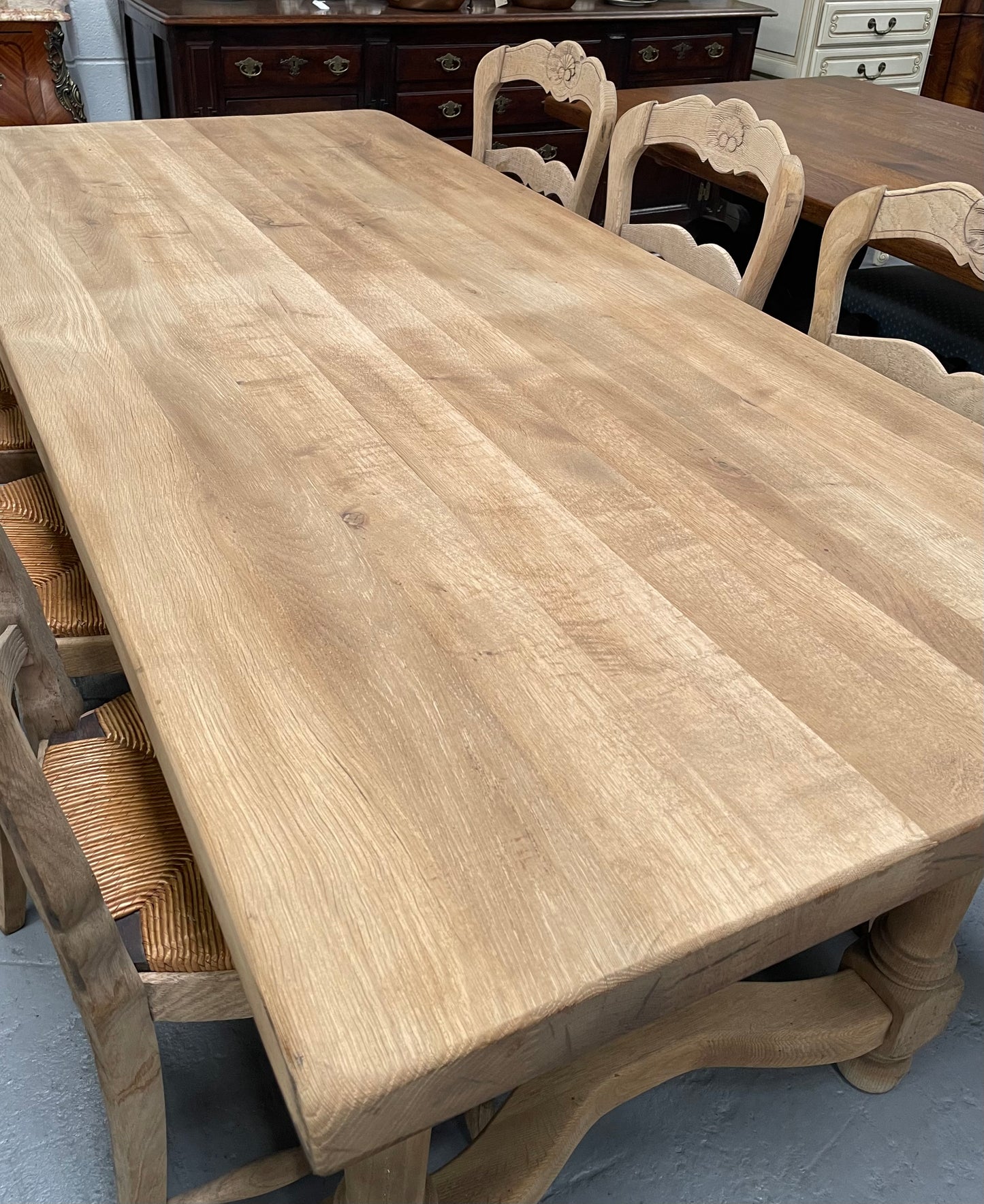 Raw French Farmhouse Table