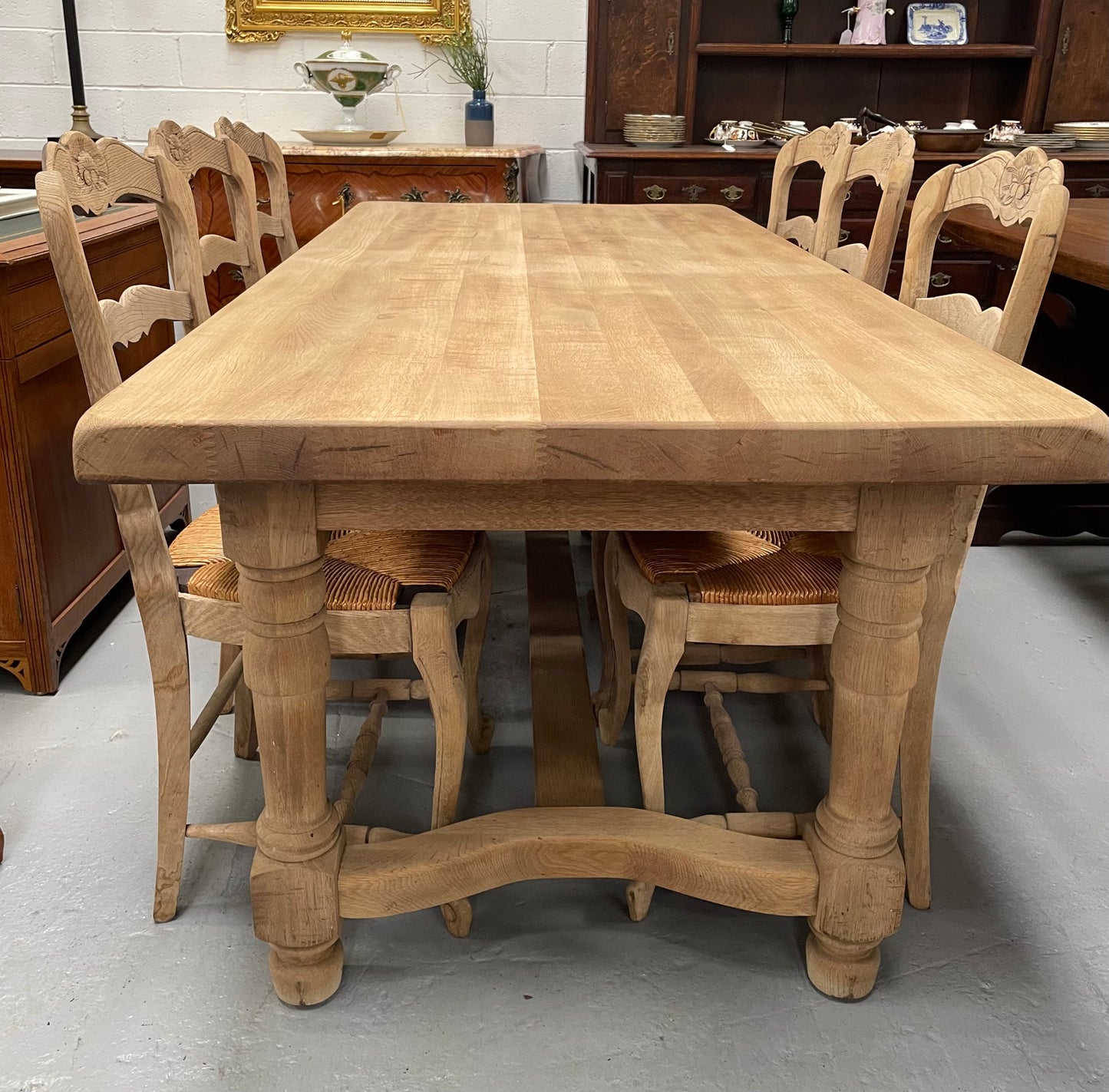 Raw French Farmhouse Table