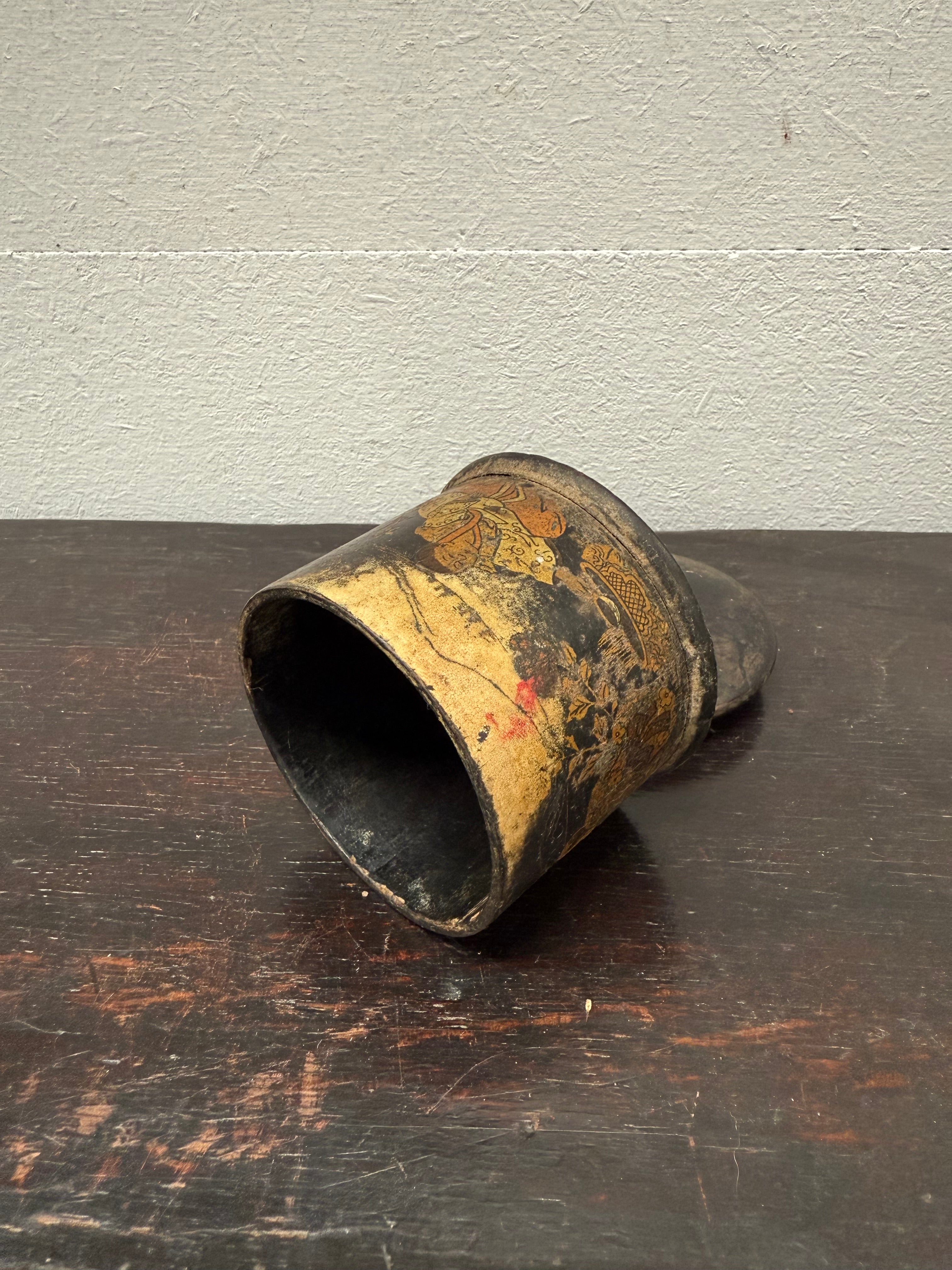 Antique Papier Mache Trinket Box | Antique & Vintage | Moonee Ponds Antiques | Australia Wide Delivery