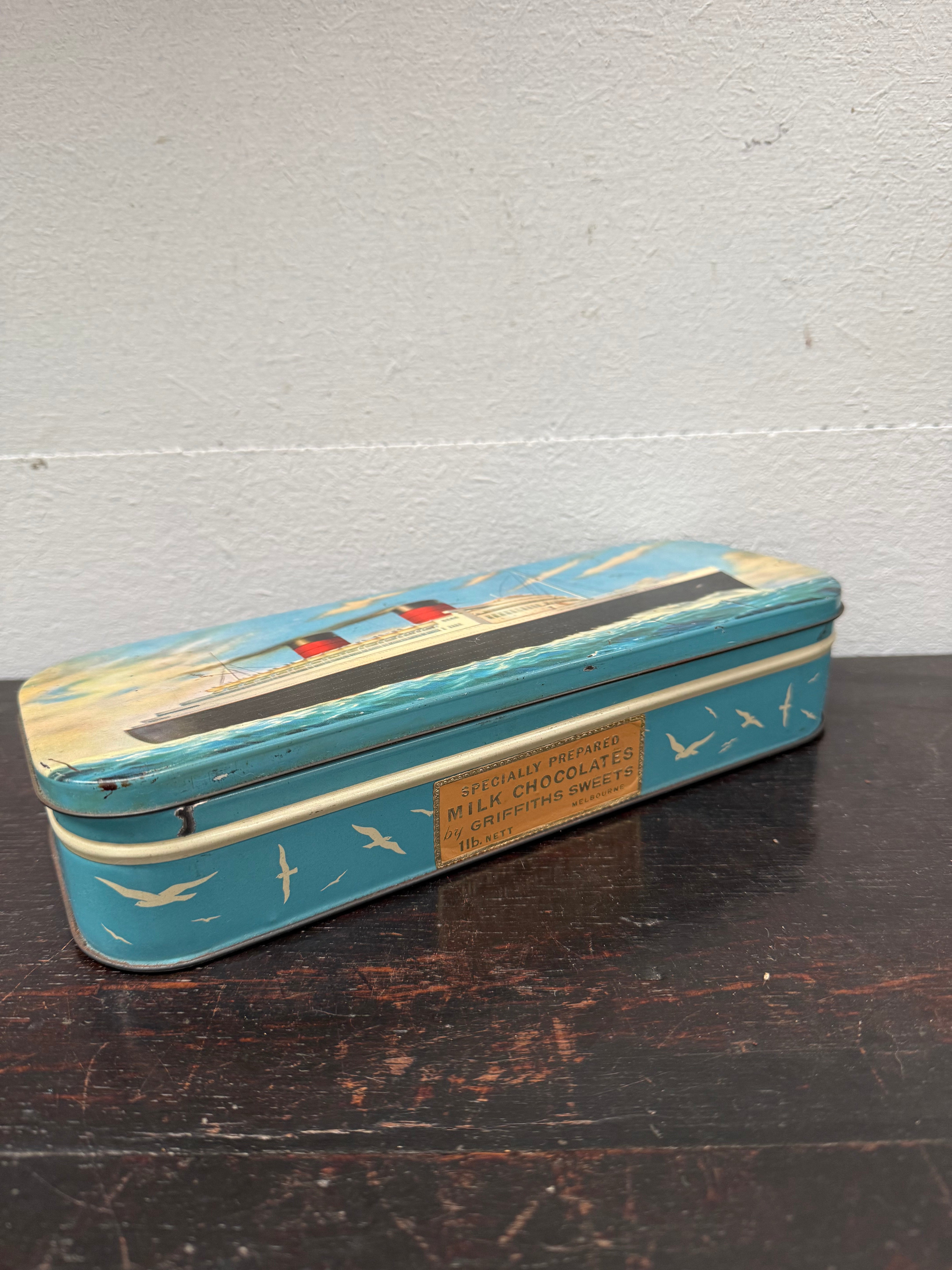 Vintage Griffiths Sweets Tin | Antique & Vintage | Moonee Ponds Antiques | Australia Wide Delivery